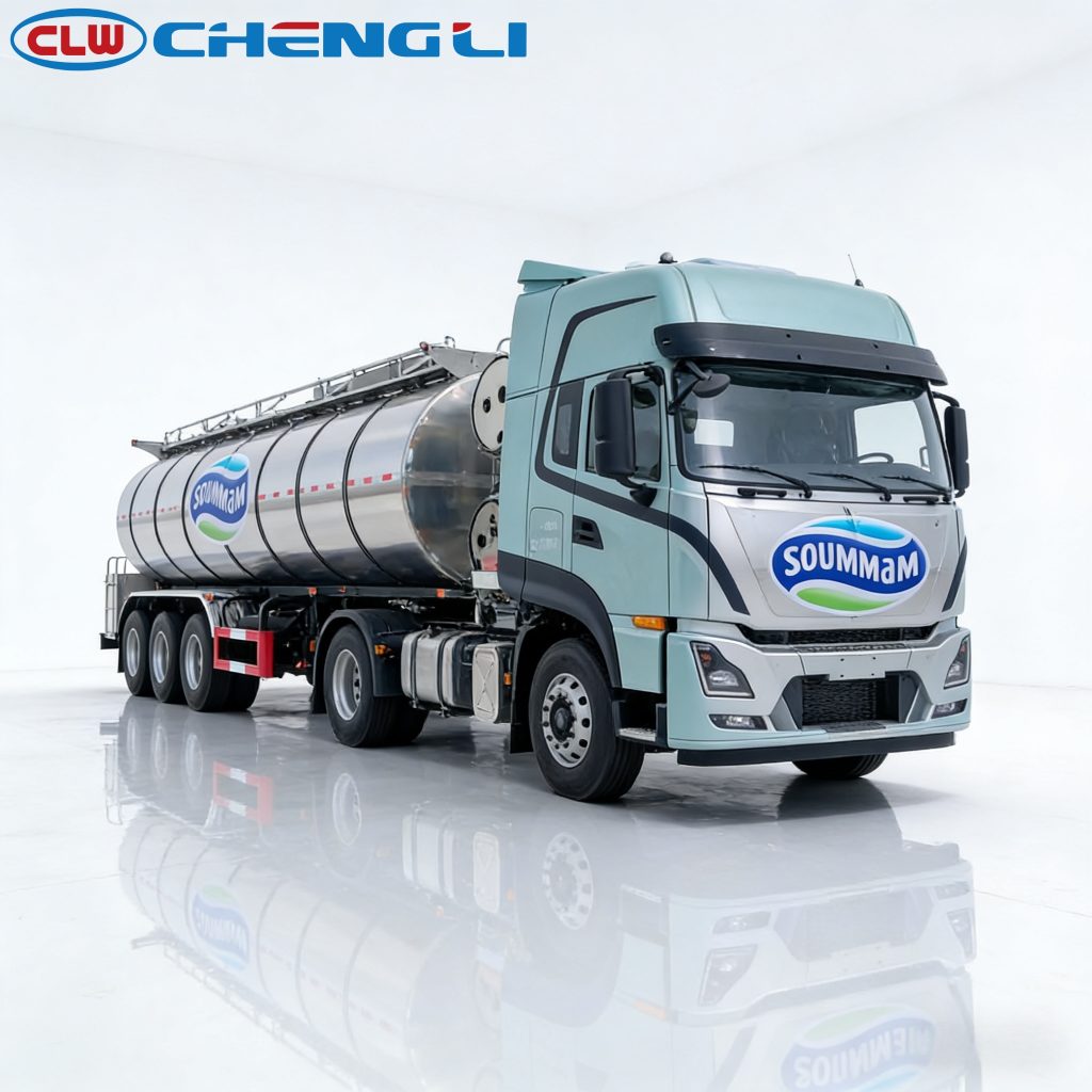 Semi-Trailer Milk Tanker