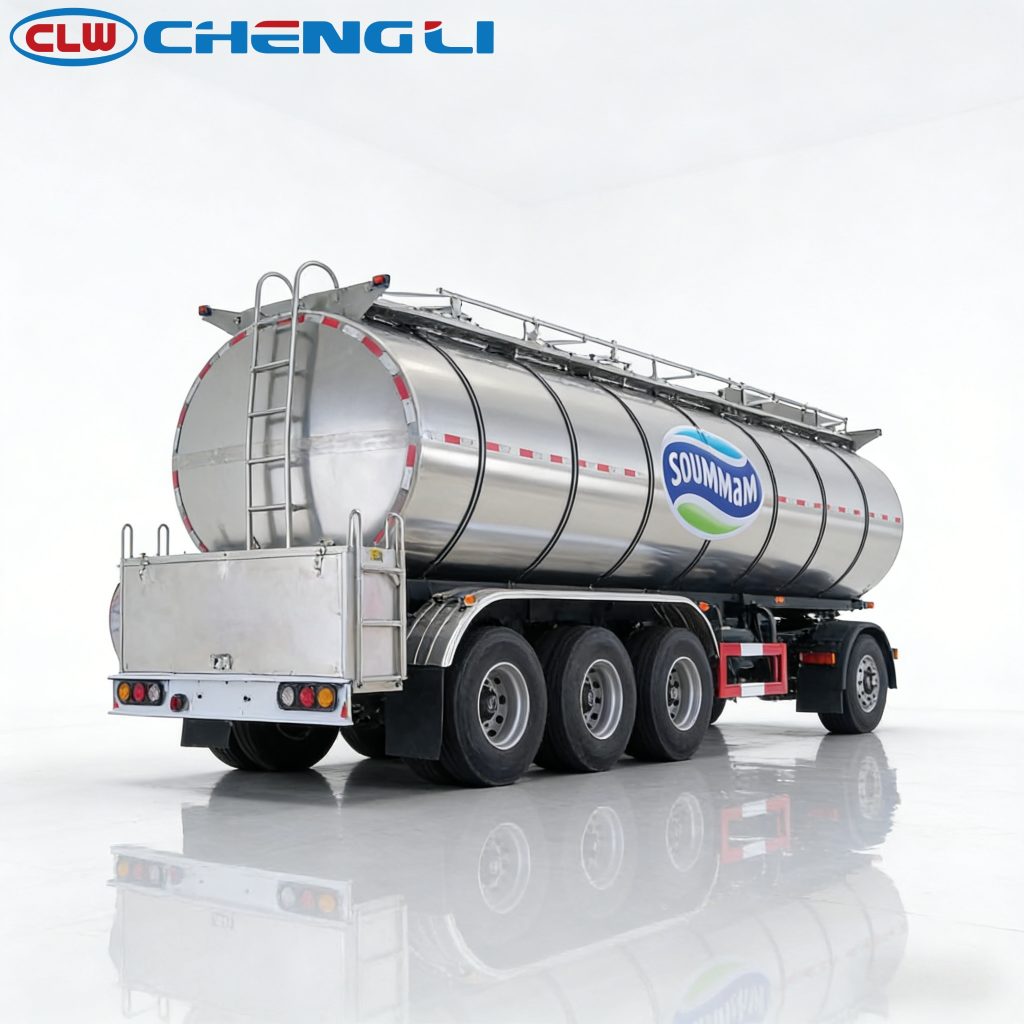 Semi-Trailer Milk Tanker