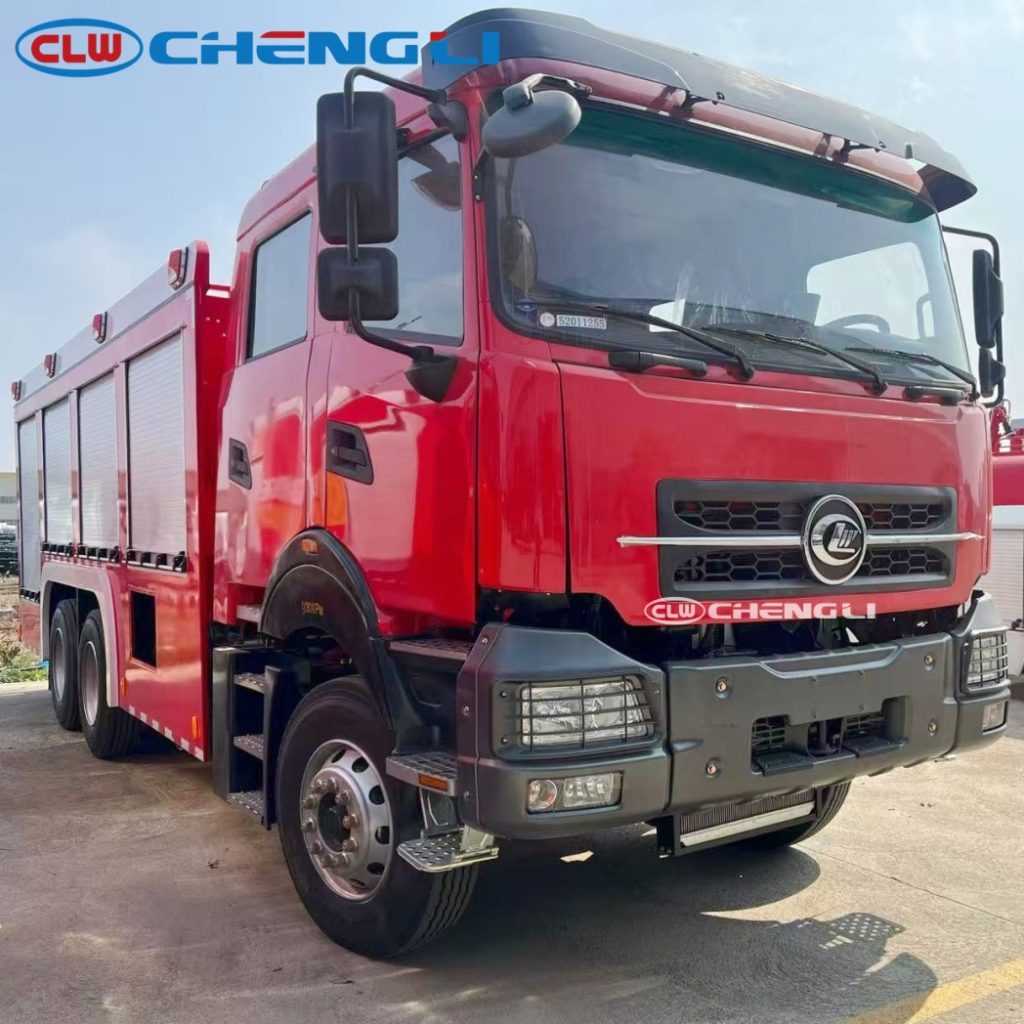 clw 6x4 16ton foam fire truck