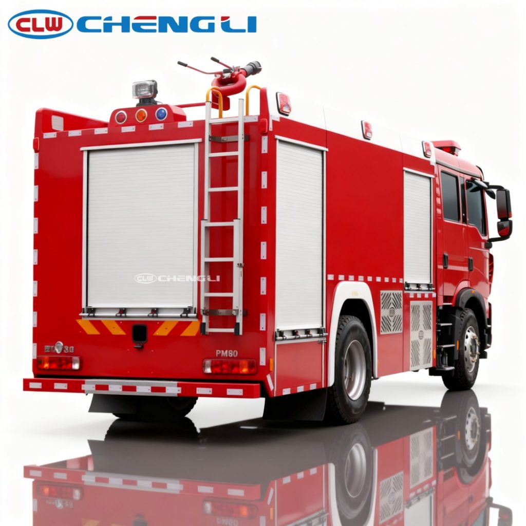HOWO 8T foam fire truck