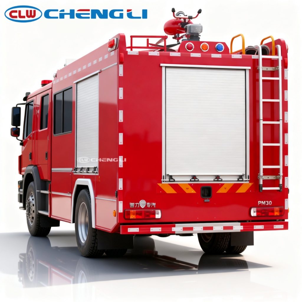 HOWO 8T foam fire truck
