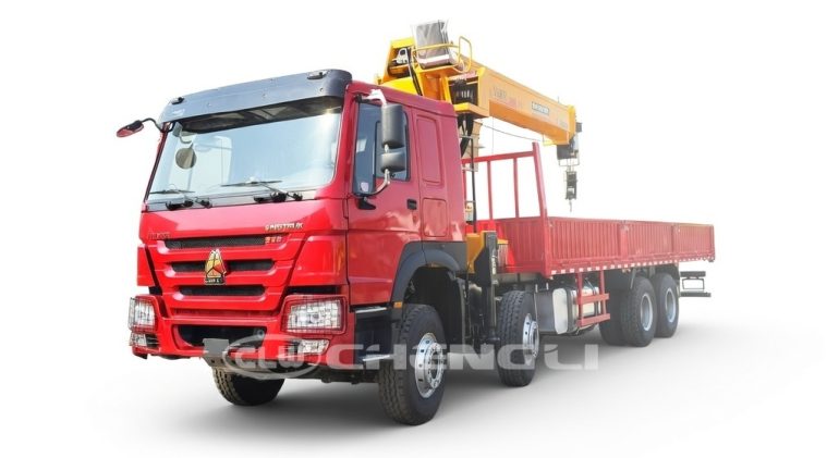 HOWO 8x4 Truck Mounted Crane