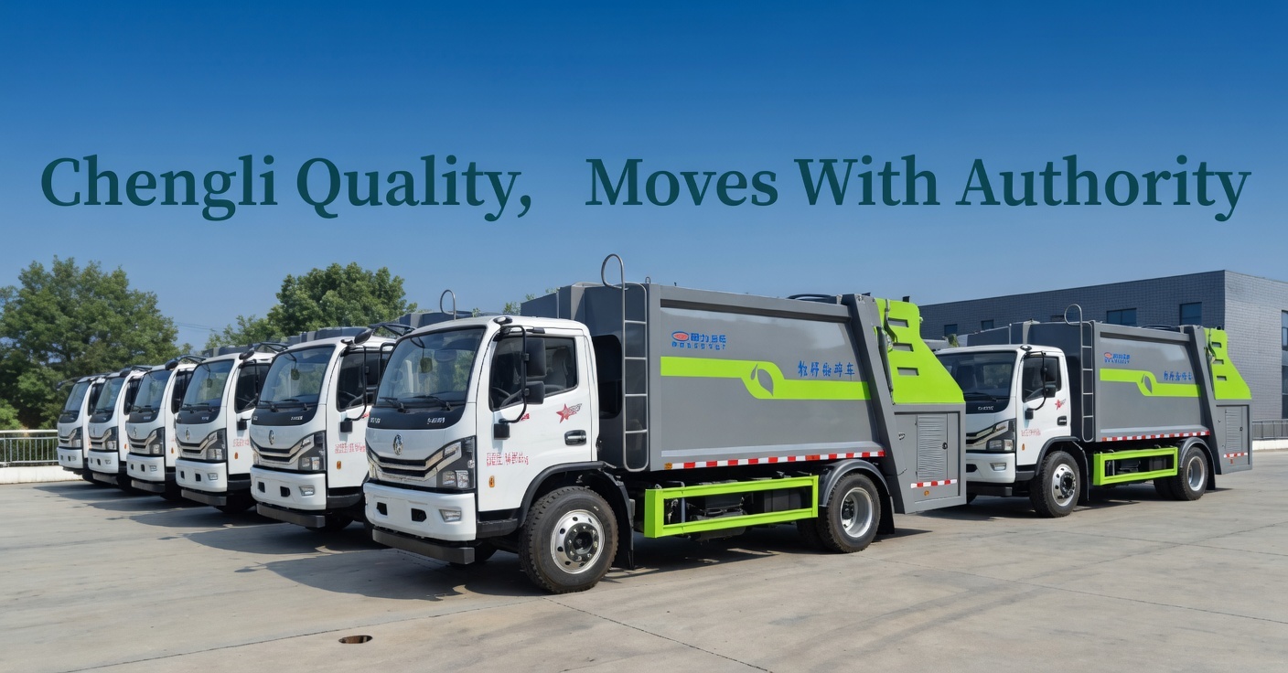 13 Tons Material Crushing Truck