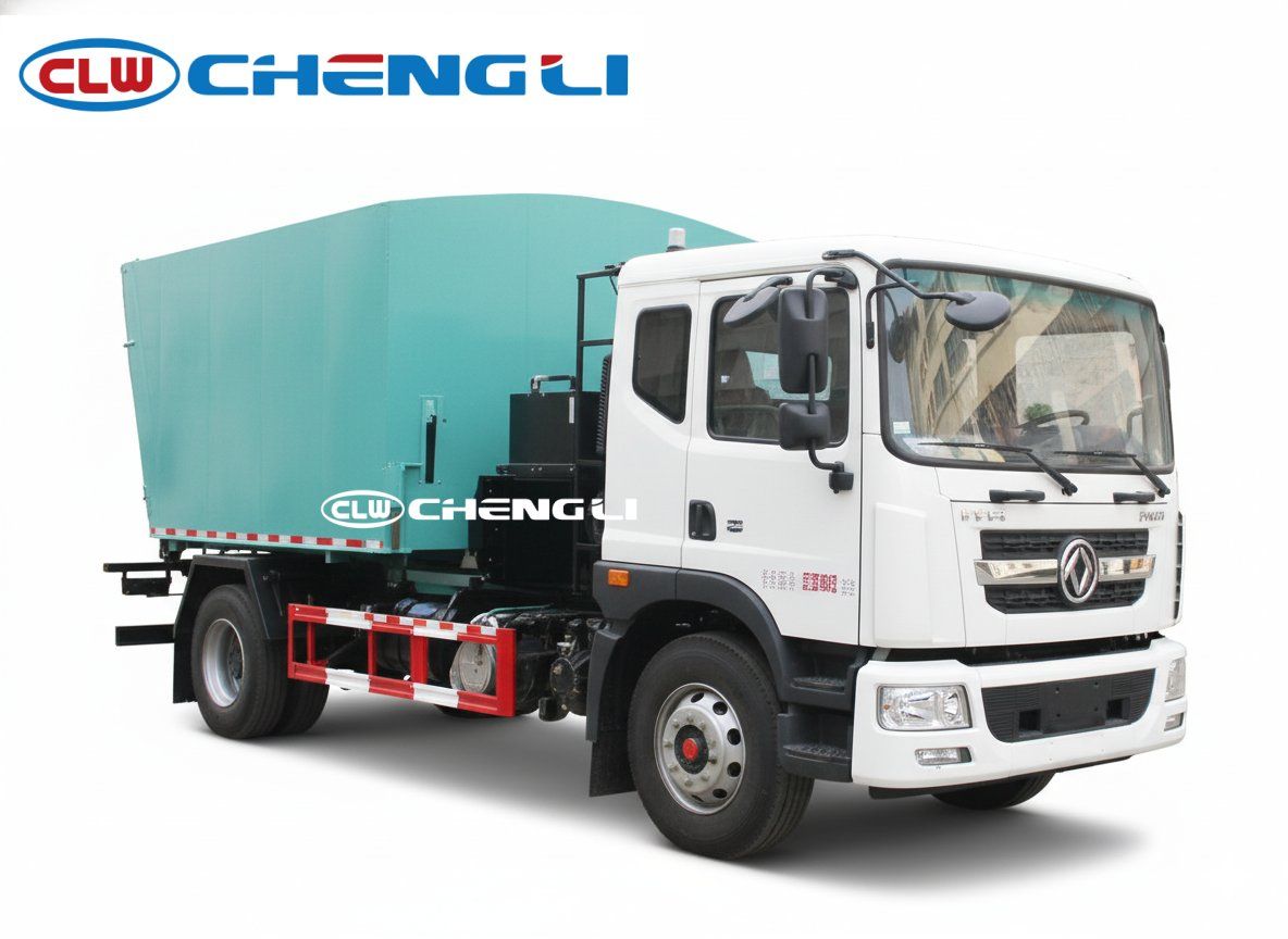 13Tons Material Crushing Truck