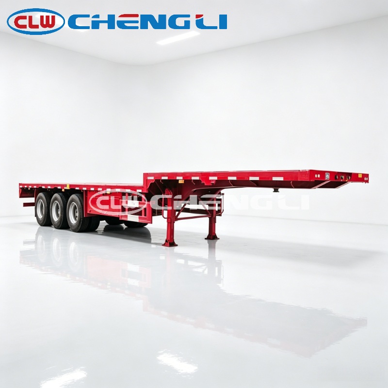 40 Ton Flatbed Semi Trailer