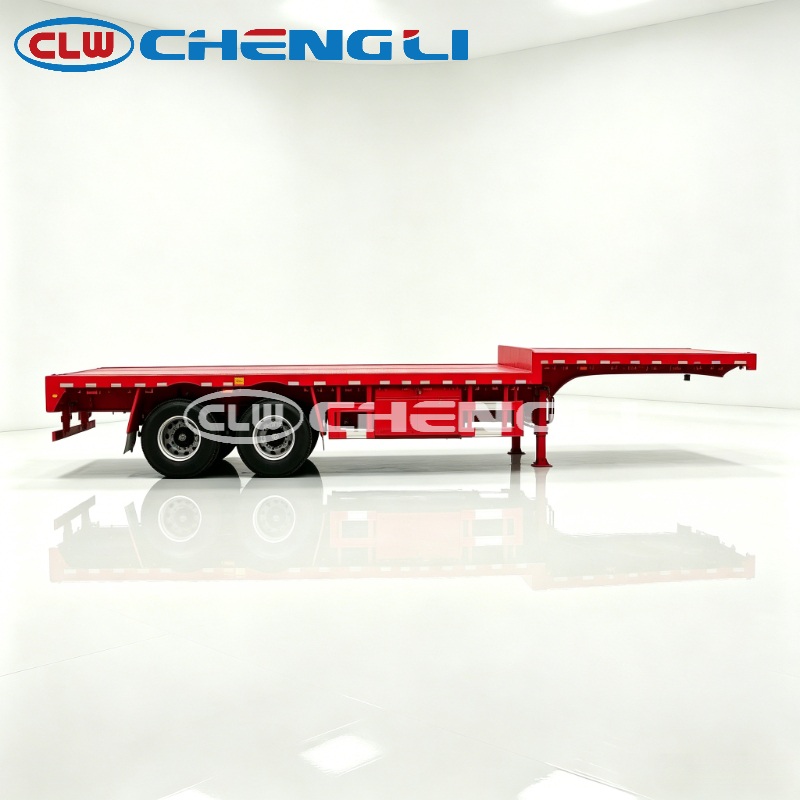 40 Ton Flatbed Semi Trailer