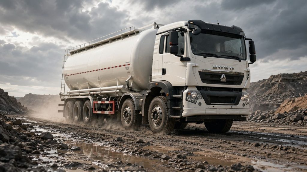 Bulk Cement Tanker Trucks for Developing Countries