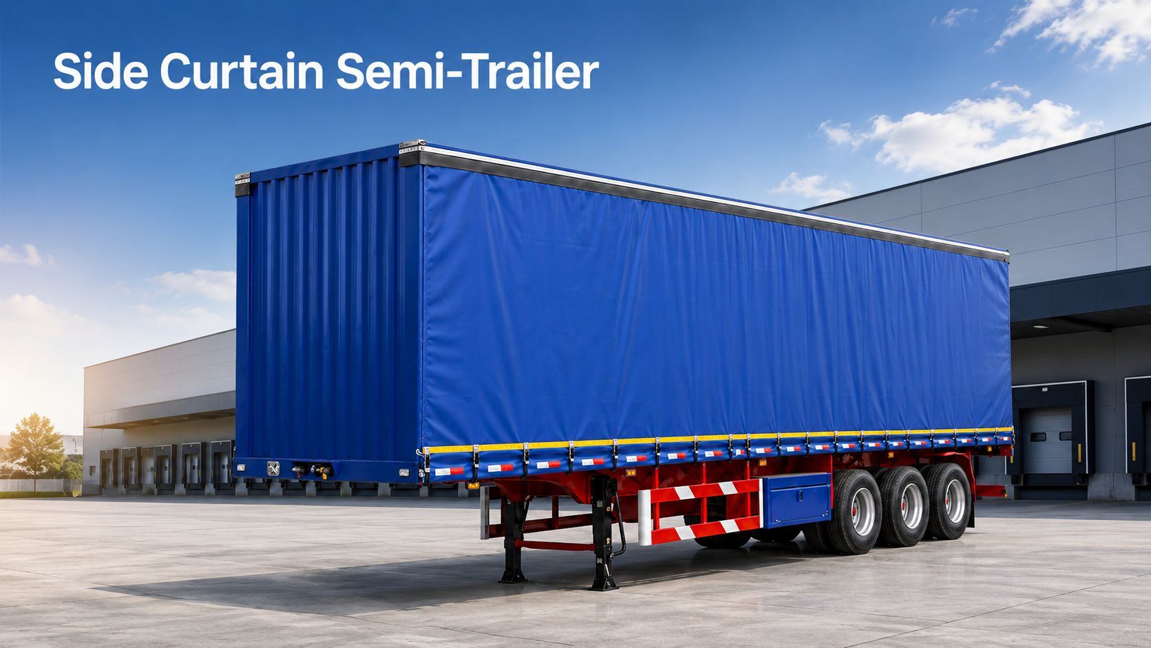 Side Curtain Semi Trailer