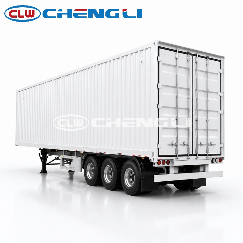 Steel Box Semi Trailer