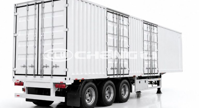 Steel Box Semi Trailer