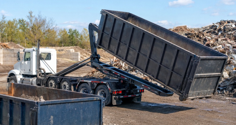 Dump Trailer with Roll Off