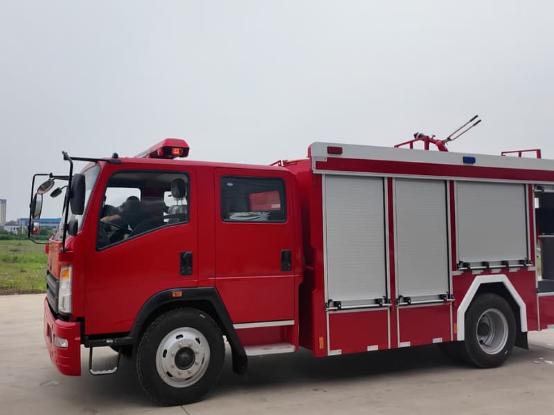 HOWO Foam Fire Truck