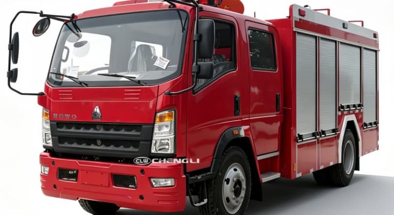 HOWO 6T Foam Fire Truck