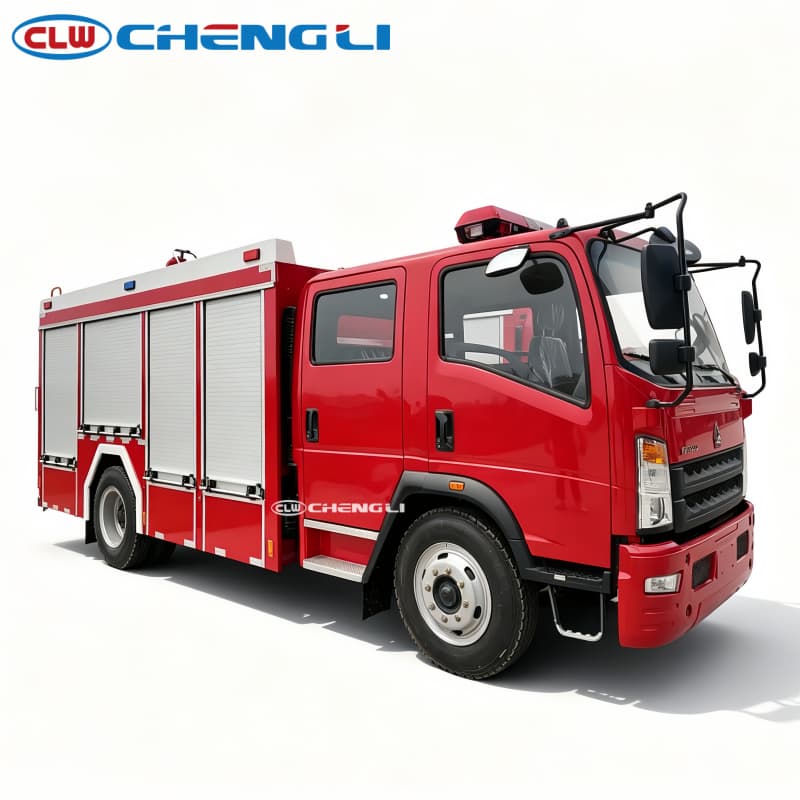 HOWO 6T Foam Fire Truck