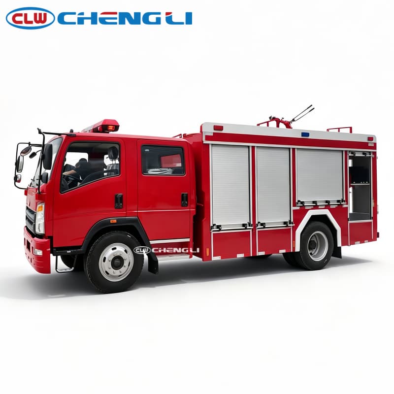HOWO 6T Foam Fire Truck