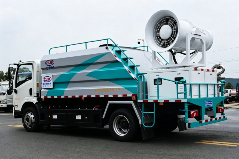Cleaning Trucks for Continuous Dust Suppression