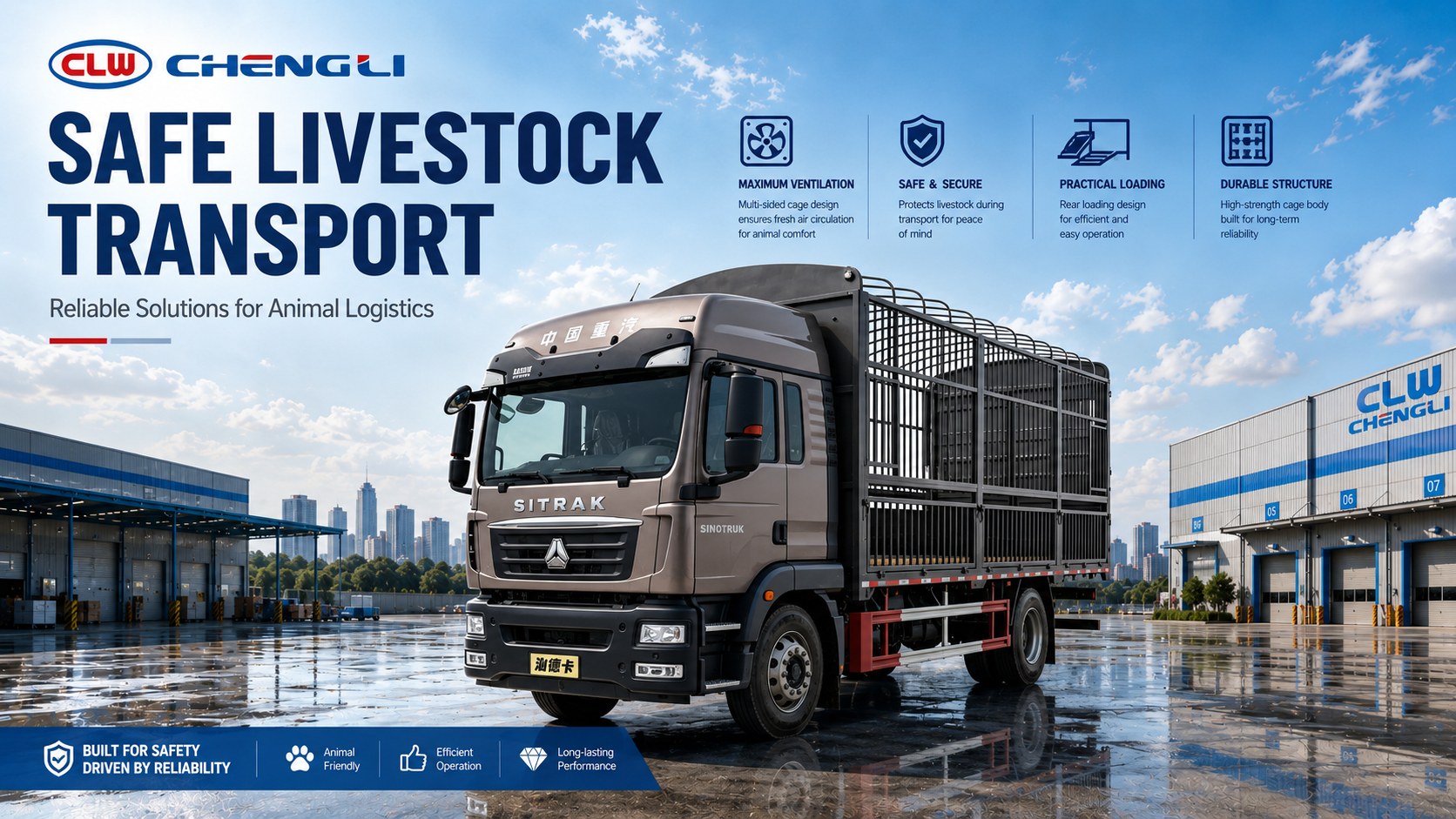 Livestock Transport Truck